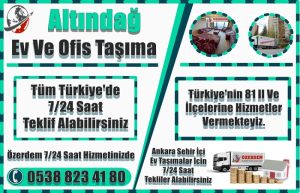 Neden Altındağ Evden Eve Nakliyat ve Özerdem Nakliyat Tercih Edilmeli?