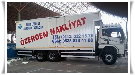 Ankara Şehirler Arası Asansörlü Nakliyat