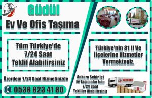 Güdül Evden Eve Nakliyat