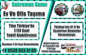 Kahraman Kazan Evden Eve Nakliyat