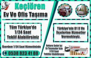 Keçiören Evden Eve Nakliyat