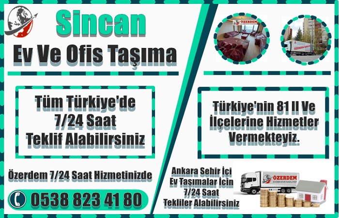 Sincan Evden Eve Nakliyat
