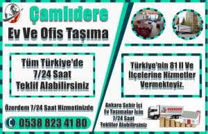 Çamlıdere Evden Eve Nakliyat